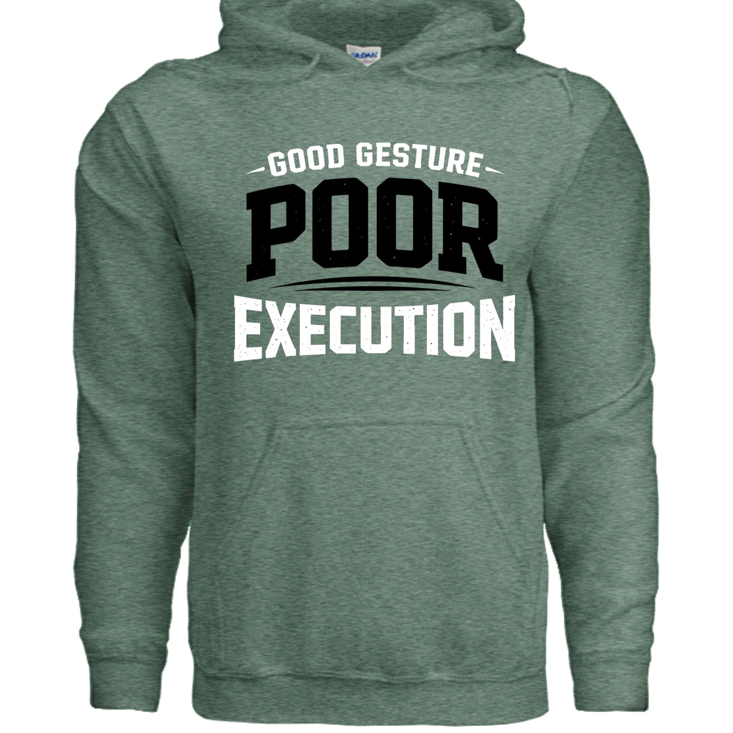 Heather Sport Dark Green - G185 - FRONT