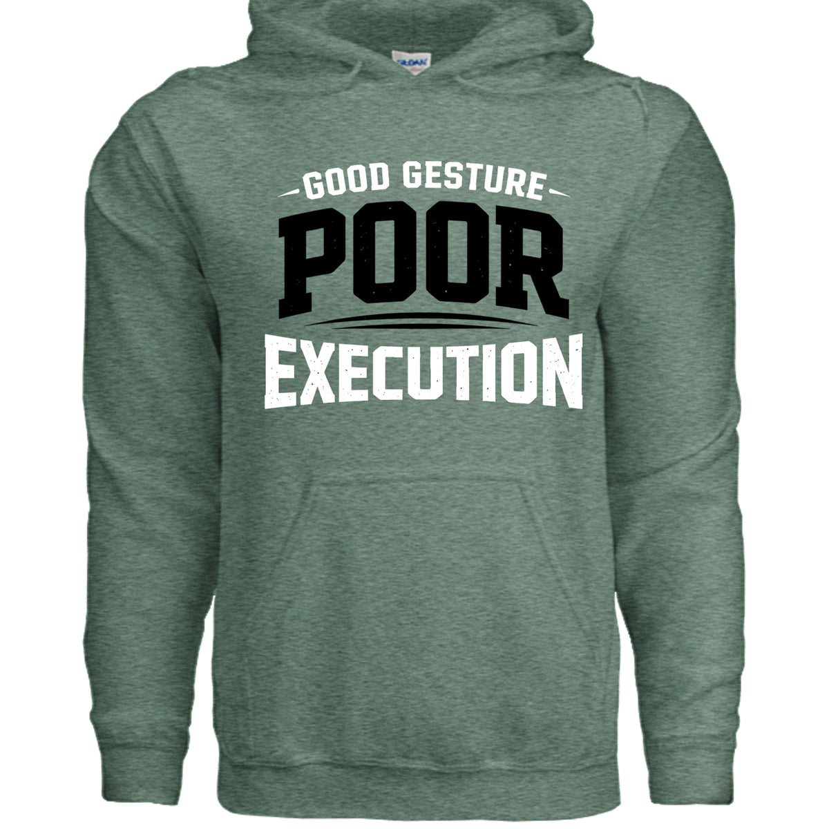 Heather Sport Dark Green - G185 - FRONT