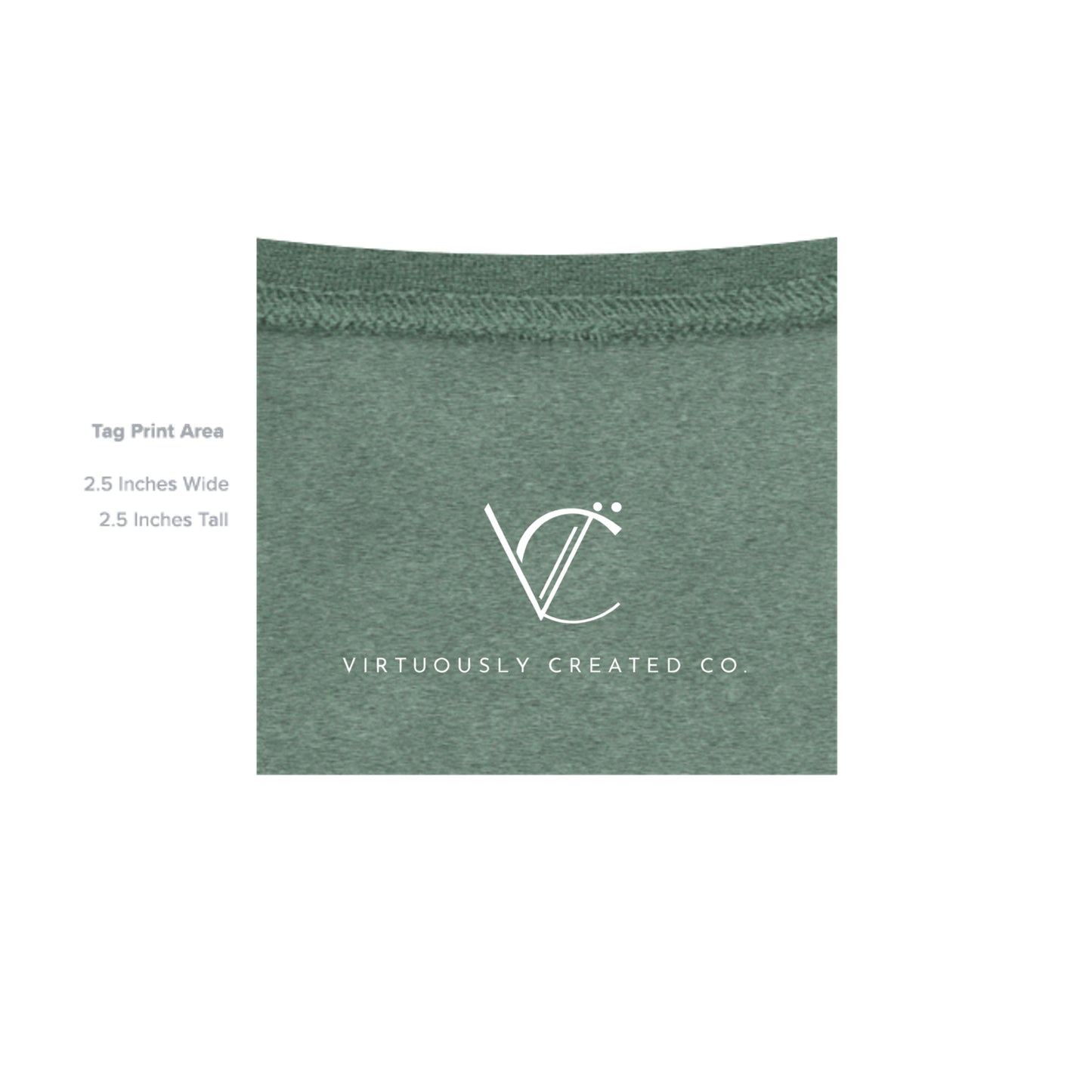 Heather Sport Dark Green - G185 - INSIDE_TAG_LINE