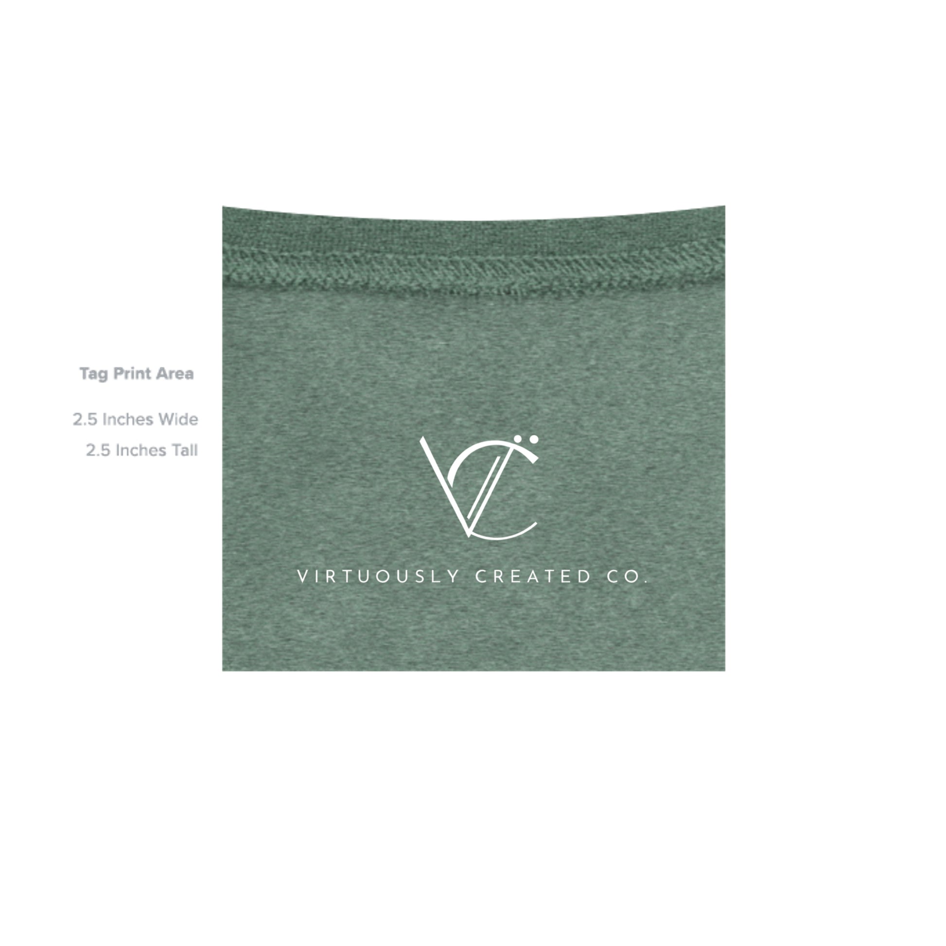 Heather Sport Dark Green - G185 - INSIDE_TAG_LINE